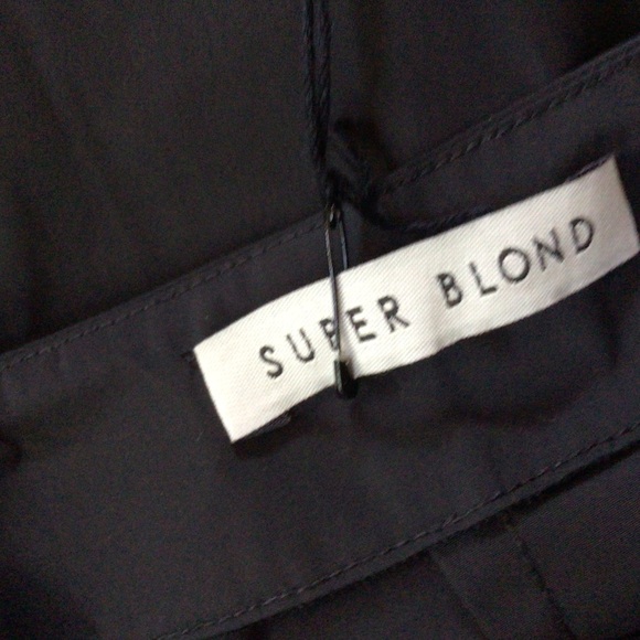 Super blond Tubo Skirt, Black, Size 38, New with tags - Picture 4 of 6